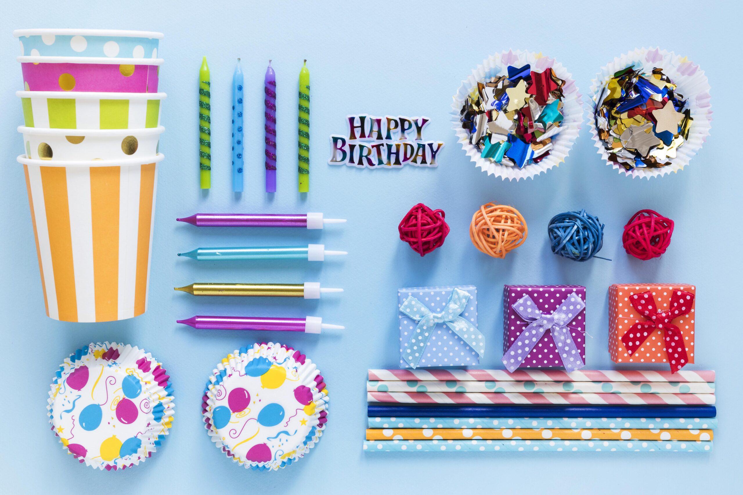 Complete pack of birthday party supplies1